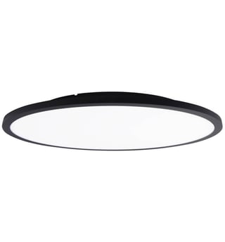 Plafonnier LED Oslo 40W Dimmable Noir Ø60 CCT