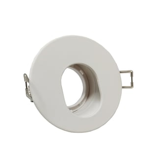 Anneau Encastré Carré GU10 MR16 Ø85mm Aluminium