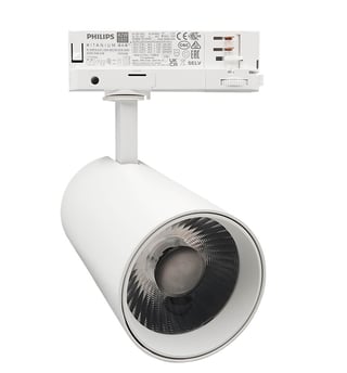 Projecteur sur Rail LED NEW MAYA Triphasé | Driver Philips Xitanium | 3CCT & Puissance Sélectionnable (34W-40W) / UGR13