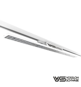 Projecteur Linéaire LED ARENDAL pour Rail Triphasé | Multipuissance DIP Switch 41W-66W | Driver VOSSLOH-SCHWABE / 130 lm/W | 150 cm