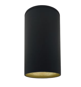 Plafonnier Noir Aluminium GU10 LED IP65