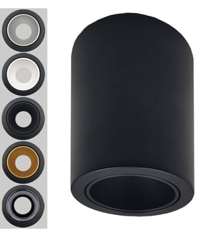 Applique Plafond Basculante GU10 MR16 Noir