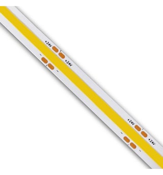 Ruban LED COB 24V 512LED/m 5m 1800lm 15W/m CRI90 IP20