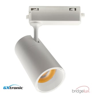 Spot sur Rail 30W PARIS Blanc Monophasé | Puce Bridgelux / UGR11 | 24º