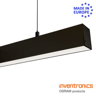 Suspension LED NEXUS LINE noir driver Osram DALI