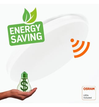 Plafonnier LED 24W OSRAM 3CCT Radar IP20