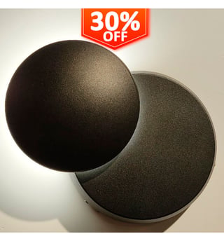 Applique Murale LED 6W APOLO Ronde Aluminium IP54