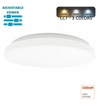 Plafonnier LED 24-16W OSRAM CCT