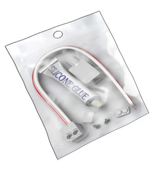 Kit LED silicone + connecteurs + embouts 10mm IP65