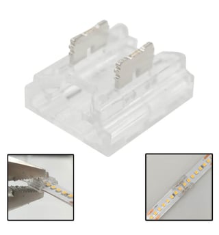 Connecteur pour Rubans LED COB + SMD (8mm - 10mm) -IP65