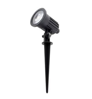 Piquet Lumineux LED de Jardin 5W IP65 pour Extérieur – Angle 38° – Blanc Chaud 2700K