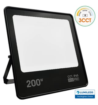 Projecteur LED Extérieur EVO PRO 200W – CCT Réglable – Puce Lumileds