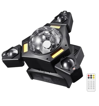 Tête Mobile LED 80W PRO BEAM RGBW Laser DMX512