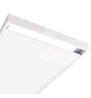 Boitier saillie dalle LED / 120x60 blanc