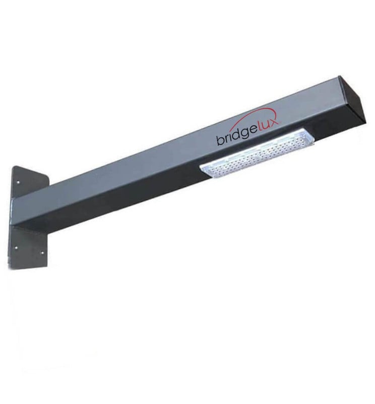 Réverbère LED 50W Wanda mural rectangulaire 95cm - Image 1