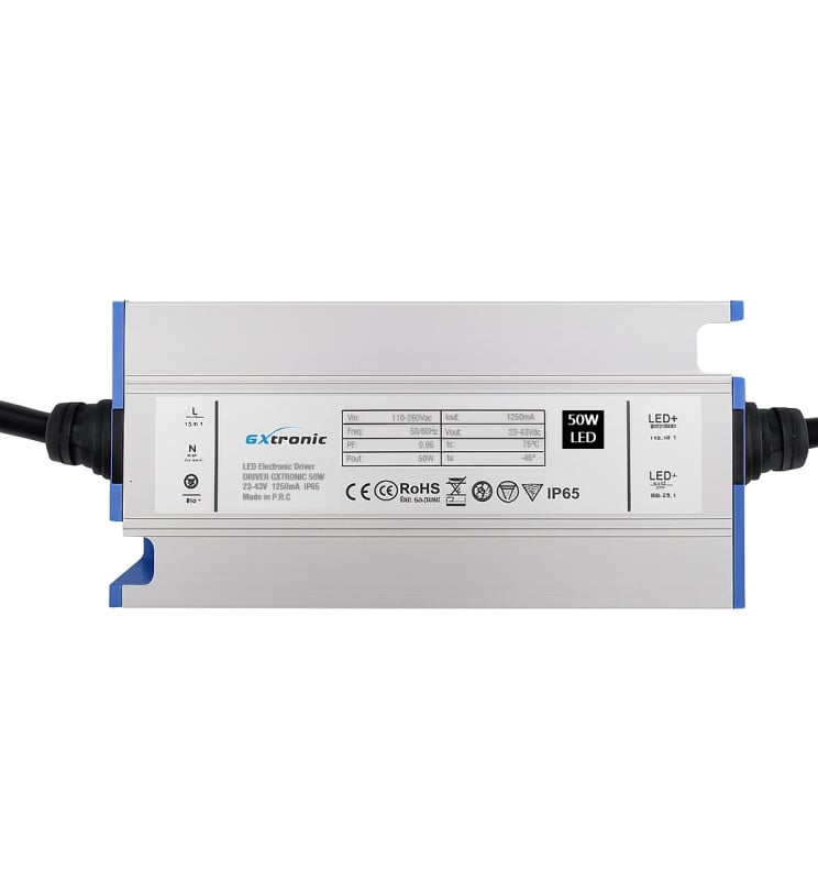 Driver GXTronic MAGNUM PRO 50W 1300mA IP65 - Image 1