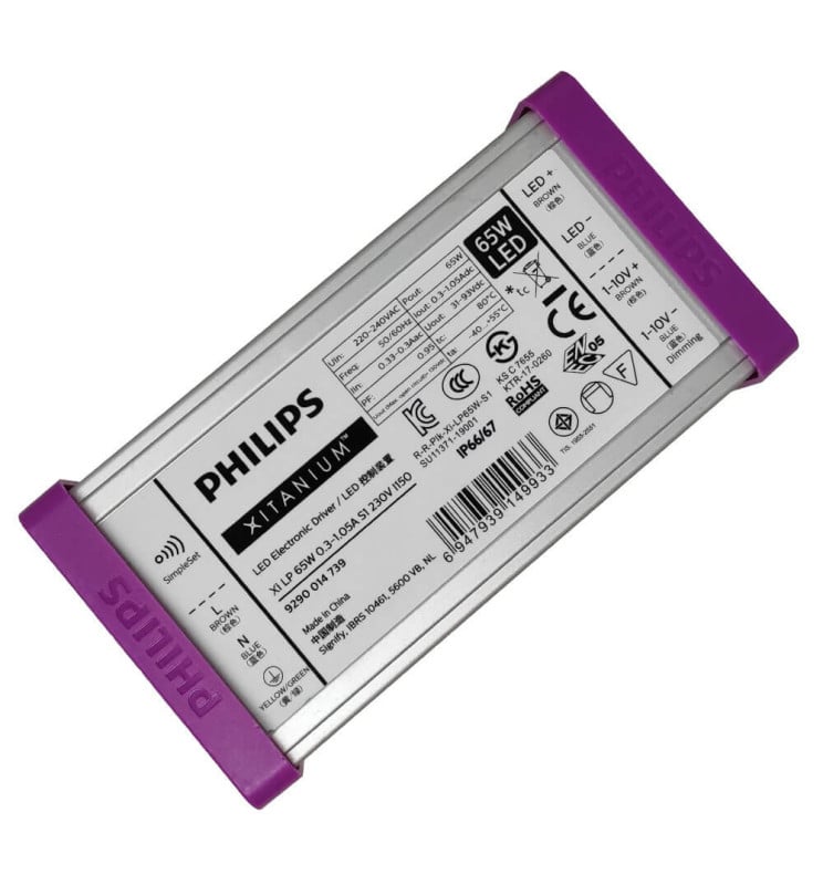Driver Philips Xitanium 65W 1050mA programmable - Image 1