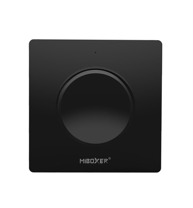 Panneau commande RF variateur LED CCT 2.4GHz noir - Image 1