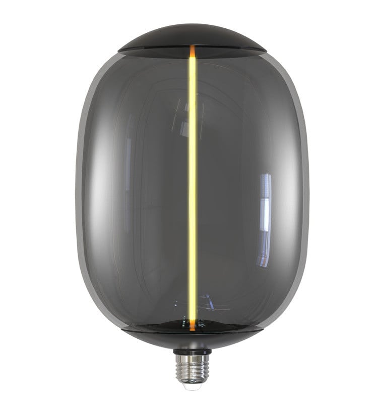 Ampoule LED Filament Fumé BIG 4W E27 T178 Ambre - Image 1