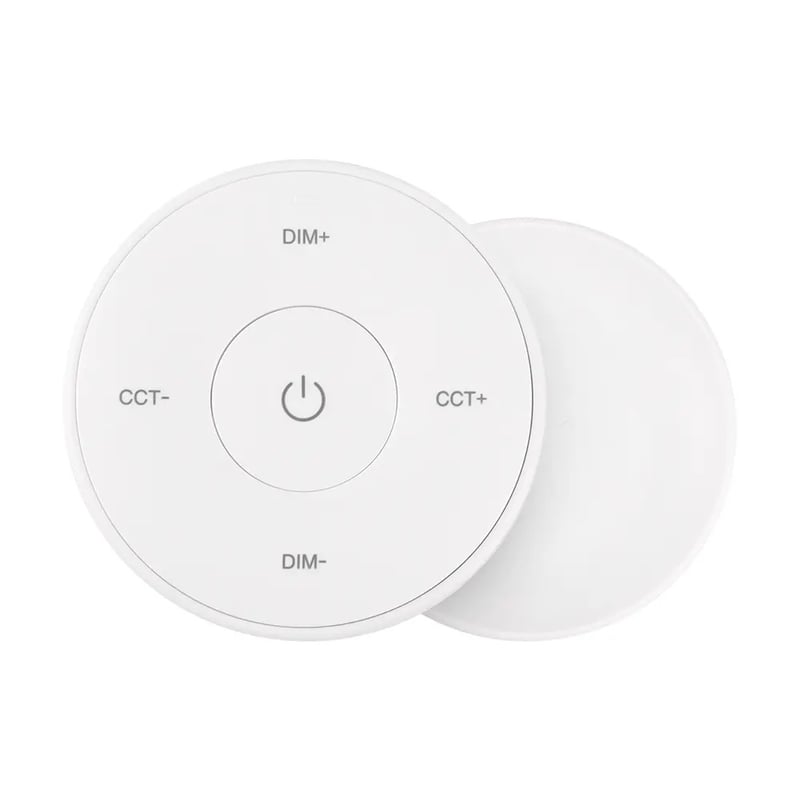 Mini télécommande RF 2.4GHz monocolore CCT magnétique - Image 1
