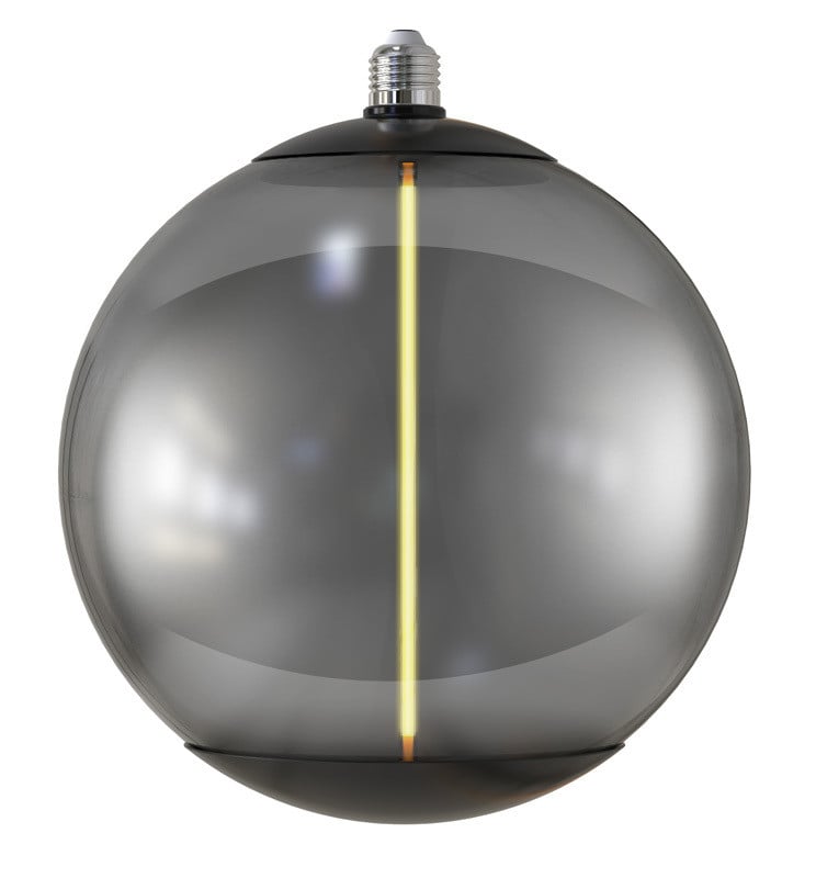 Ampoule LED Filament Fumé BIG 4W E27 G250 Ambre - Image 1