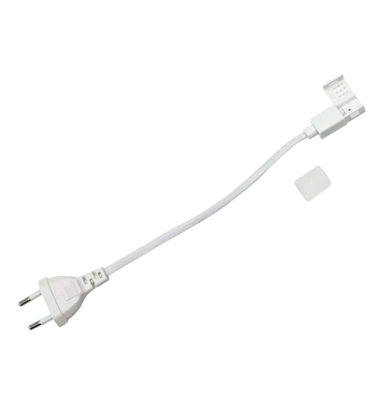 Fiche et raccord de type I pour bande LED 220V - Couleur unique - 13mm - Image 1