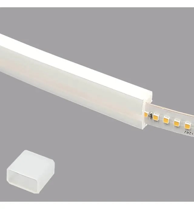 Tuyau silicone LED FLEX 06-12 50m pour bandes LED 8mm - Image 1