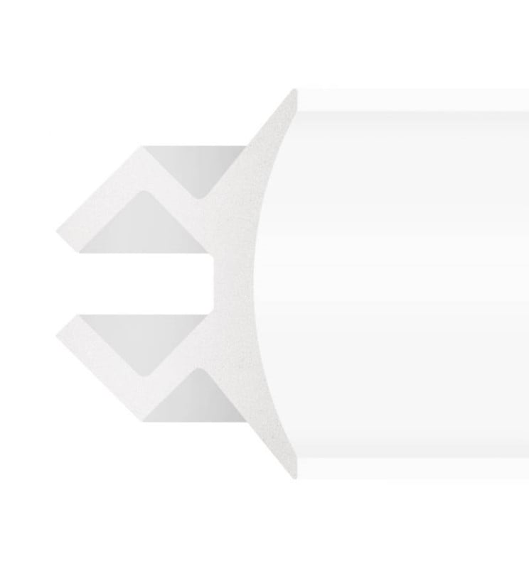 Moulure polystyrène arc double LED 2m - Image 1