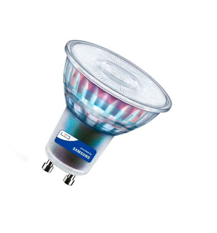 GU10 LED 6W - SAMSUNG GLASS - Image 1
