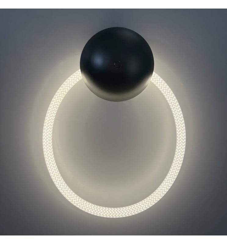 Applique Murale LED SATURNO 12W Anneau 3500K IP20 - Image 1