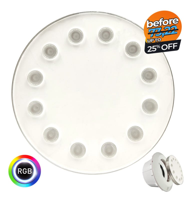 Ampoule LED RGB PAR56 Piscine 36W IP68 IK10 DC12V - Image 1