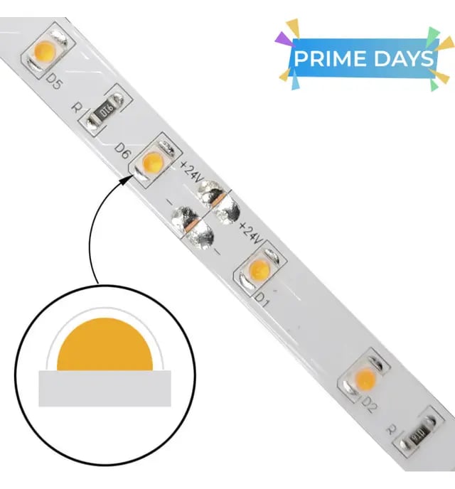 Ruban LED 24V 60LED/m 10m SMD2025 10W/m IP20 CRI90 - Image 1