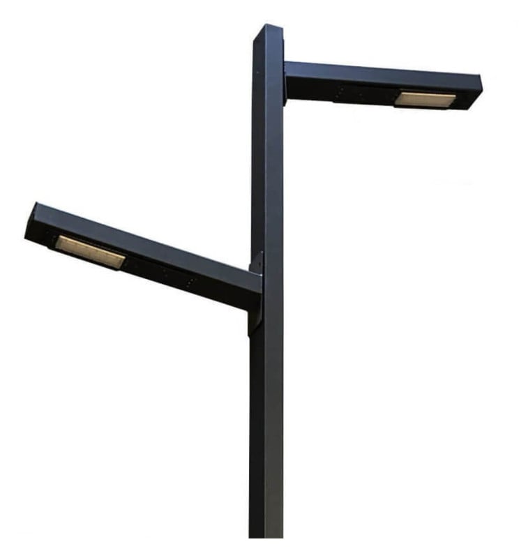Réverbère LED 100W HELGA 4 mètres 6 mètres - Image 1