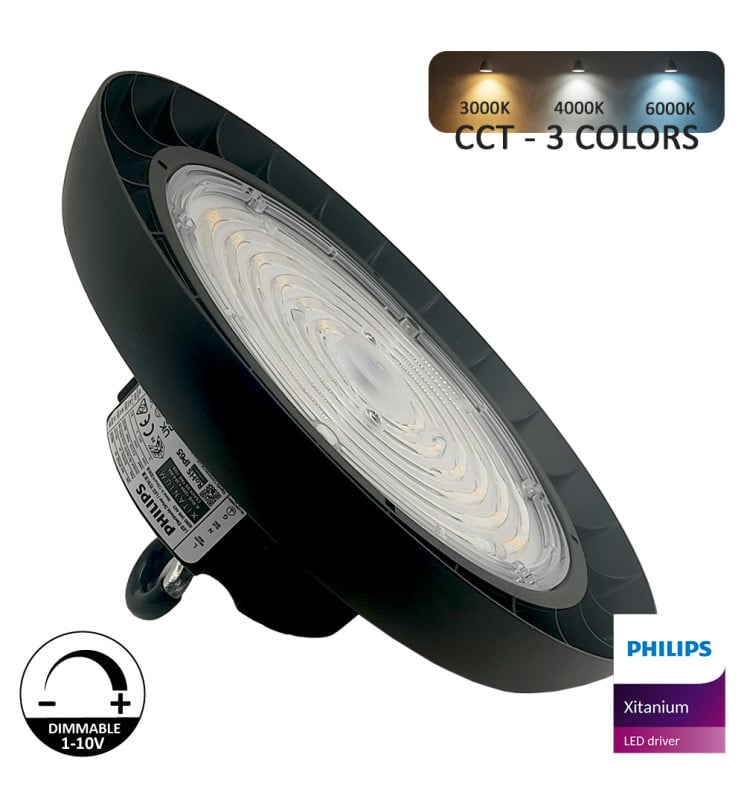 Cloche industrielle LED UFO 120W 3CCT Philips - Image 1