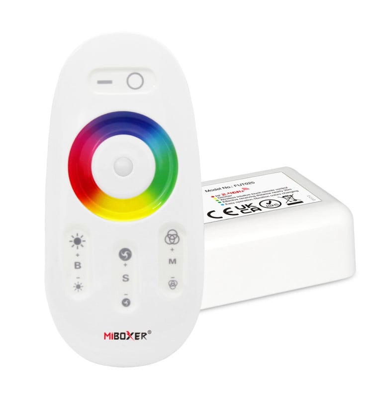Contrôleur LED RGB DC12-24V RF 2.4GHz 6A/CH - Image 1