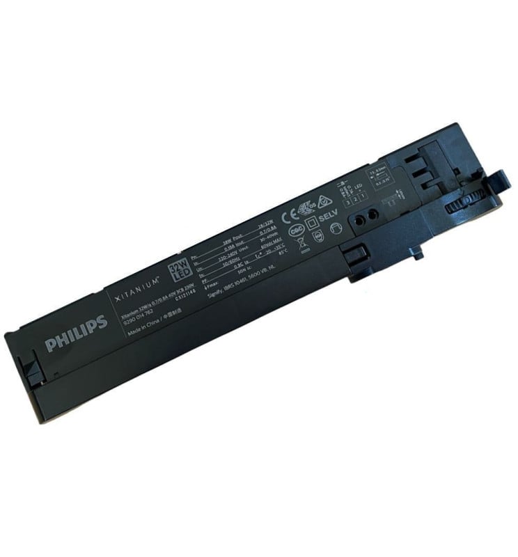 Driver LED - Philips XITANIUM - pour rail triphasé 32W/a 0.7-0.8A 40V 3CB 230V - Garantie 5 ans - Image 1