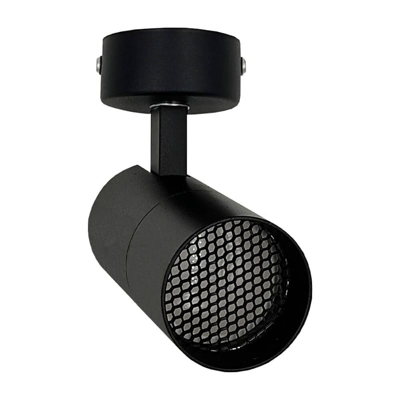 Applique LED NIZA Noir GU10 UGR13 Optique Nid Abeille - Image 1