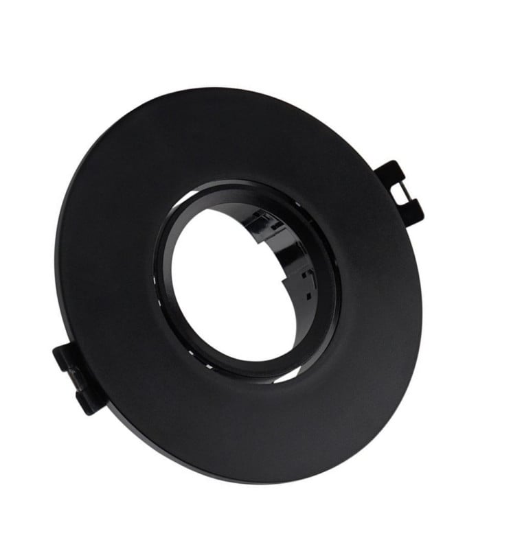 Anneau Orientable GU10 LED Circulaire Noir - Image 1