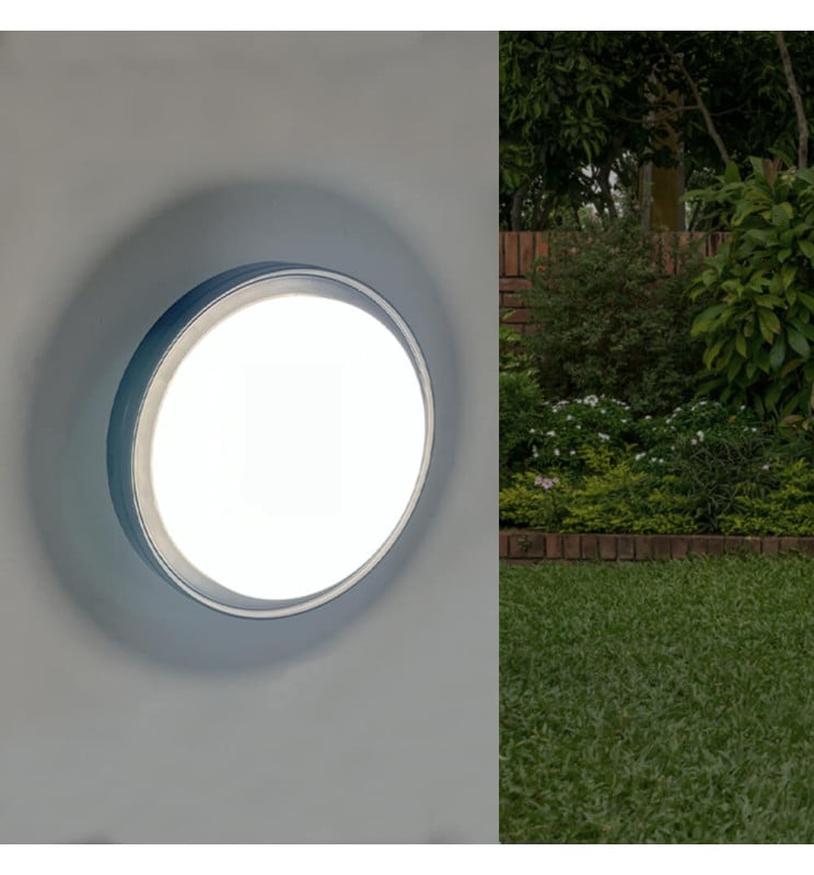 Applique murale Plafonnier LED - 18W - LUND - Couleur CCT Sélectionnable - IP65 - Image 1