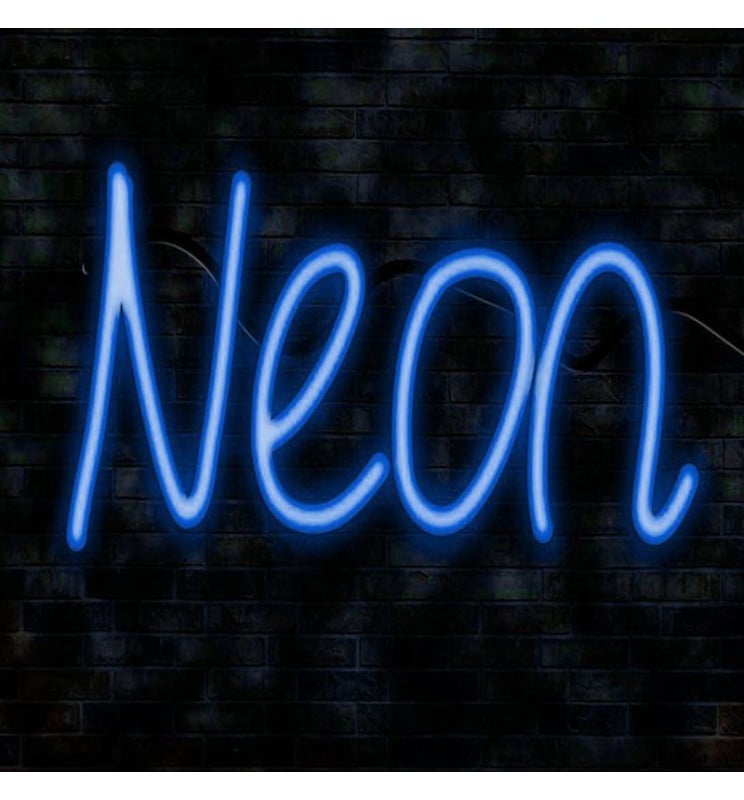 Néon LED flexible 8W 12V bobine 25m 8mm Bleu - Image 1