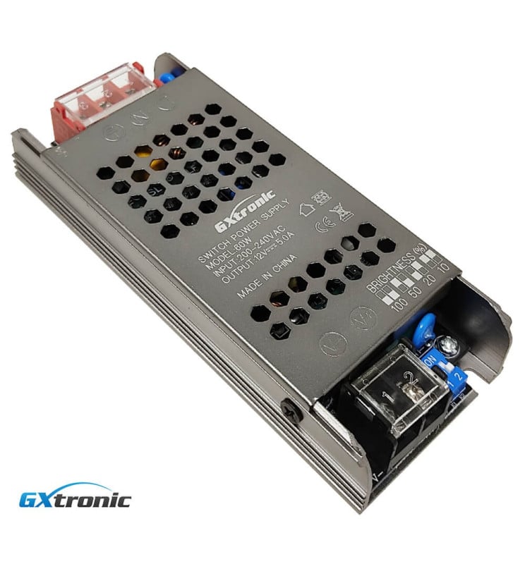 Alimentation 12V 60W TECMO GXtronic - Image 1