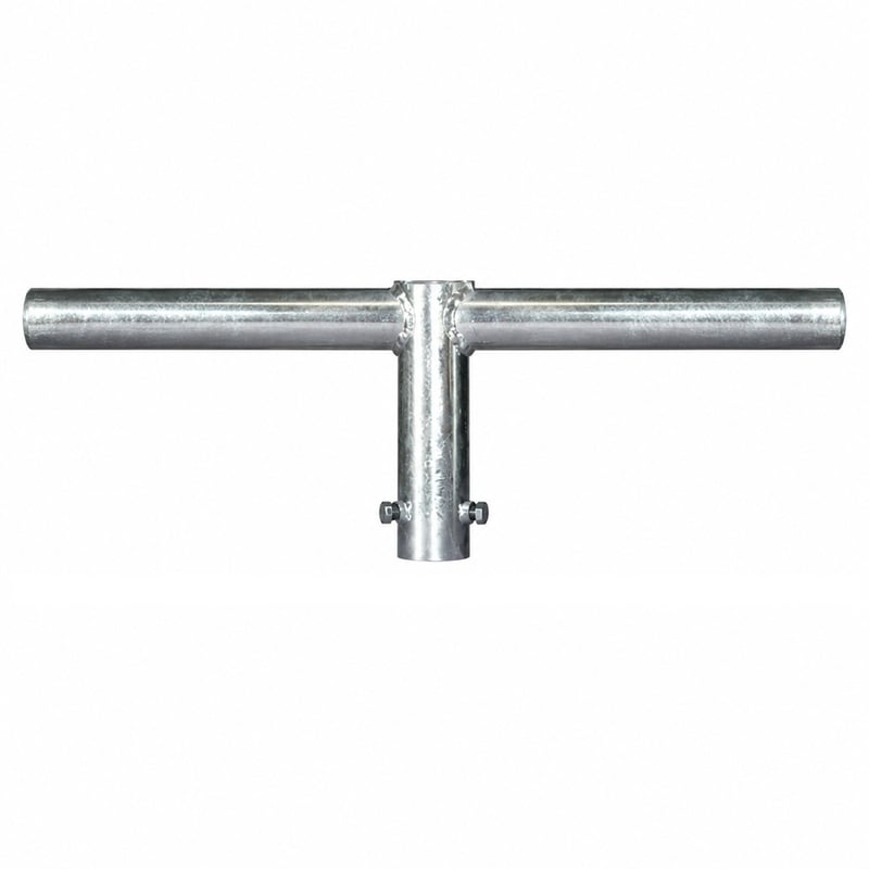 Croix en Acier Galvanisé 2 Bras 100 cm - Image 1