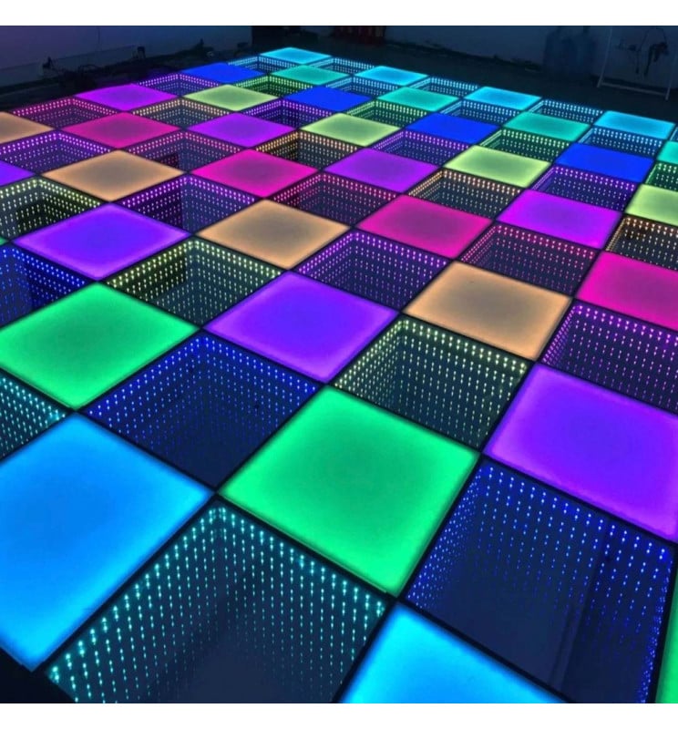 Sol LED Effet 3D InfinityLED DEEP RGB 1m2 - Image 1