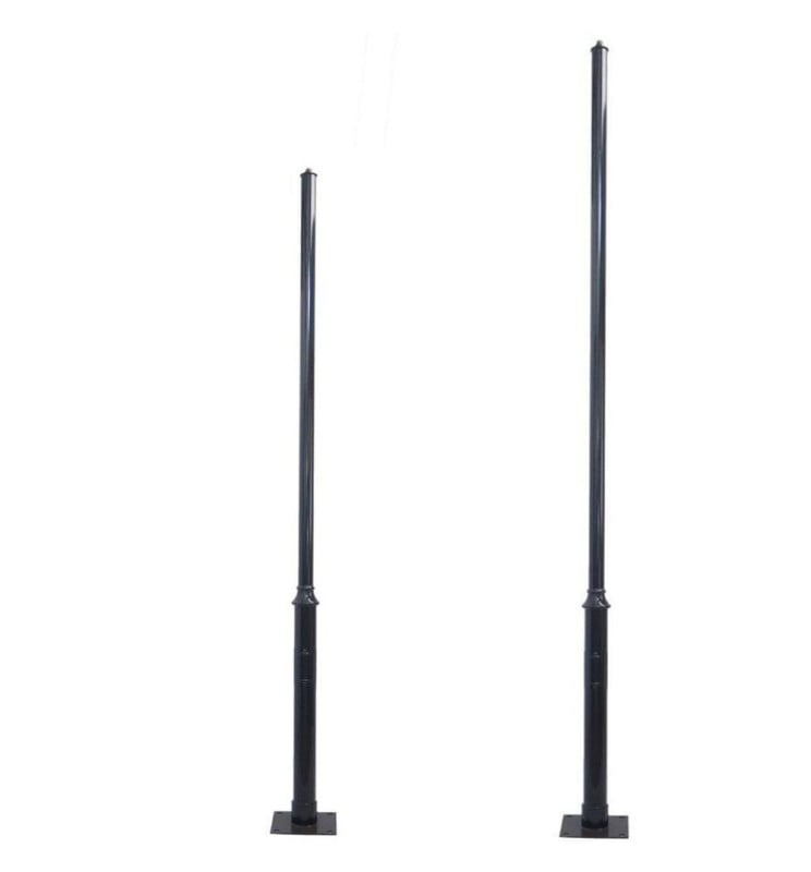 Colonne REKA noire 3-4 m finition filetage - Image 1