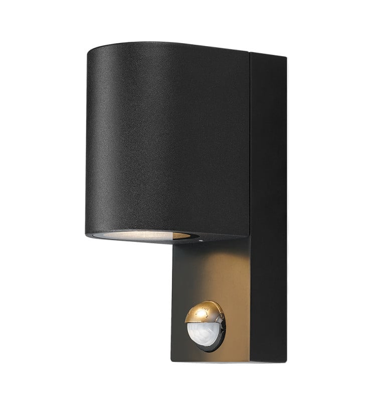 Applique LED Intérieur et Extérieur - IP65 - GU10 - Avec Détecteur de Mouvement PIR - Image 1