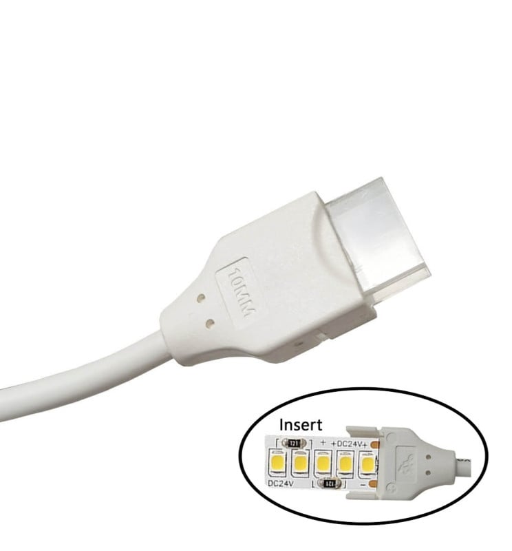 Connecteur LED COB SMD 8-10mm IP65 → 36 caractères - Image 1