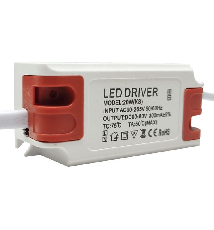 Driver pour Luminaires LED18W-20W 300mA - Image 1