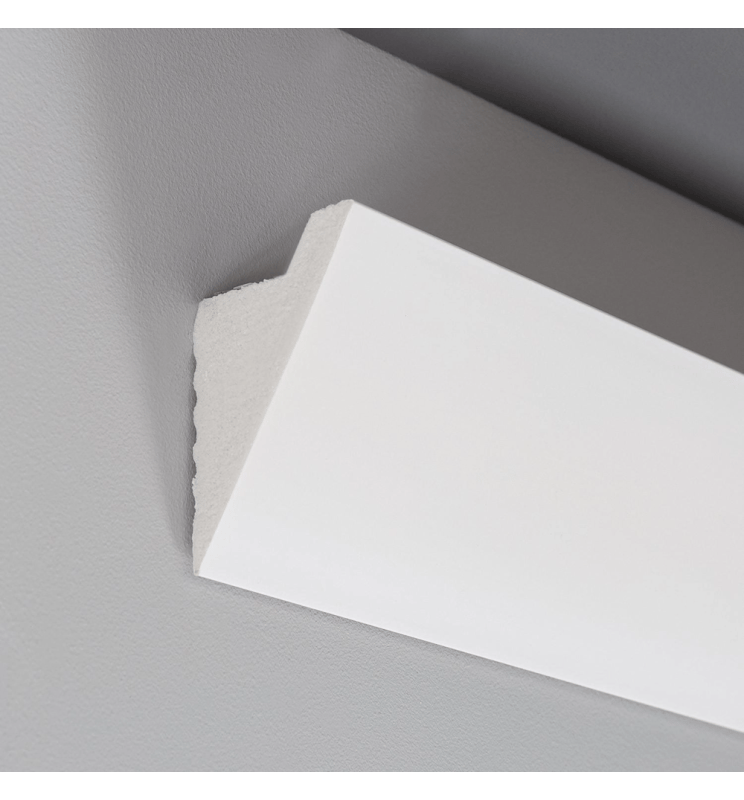 Moulure en Polystyrène - Angulaire pour Bande LED - 2 m - Image 1