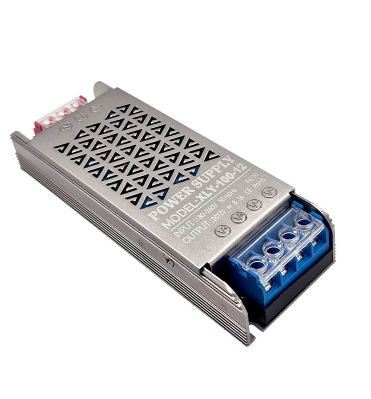 Alimentation Slim 12V 100W 8.3A Aluminium IP20 - Image 1