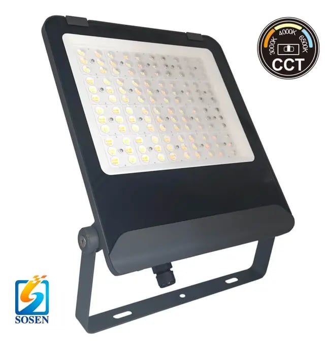 Projecteur LED Extérieur 200W MAXLITE – 3CCT Driver SOSEN – IP65 – 160 lm/W – Garantie 5 Ans - Image 1